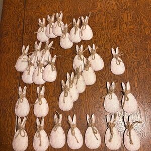 Rustic Wood Cutout Bunnies